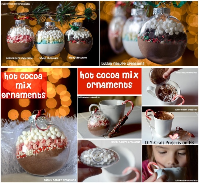 Hot Cocoa Mix Ornaments